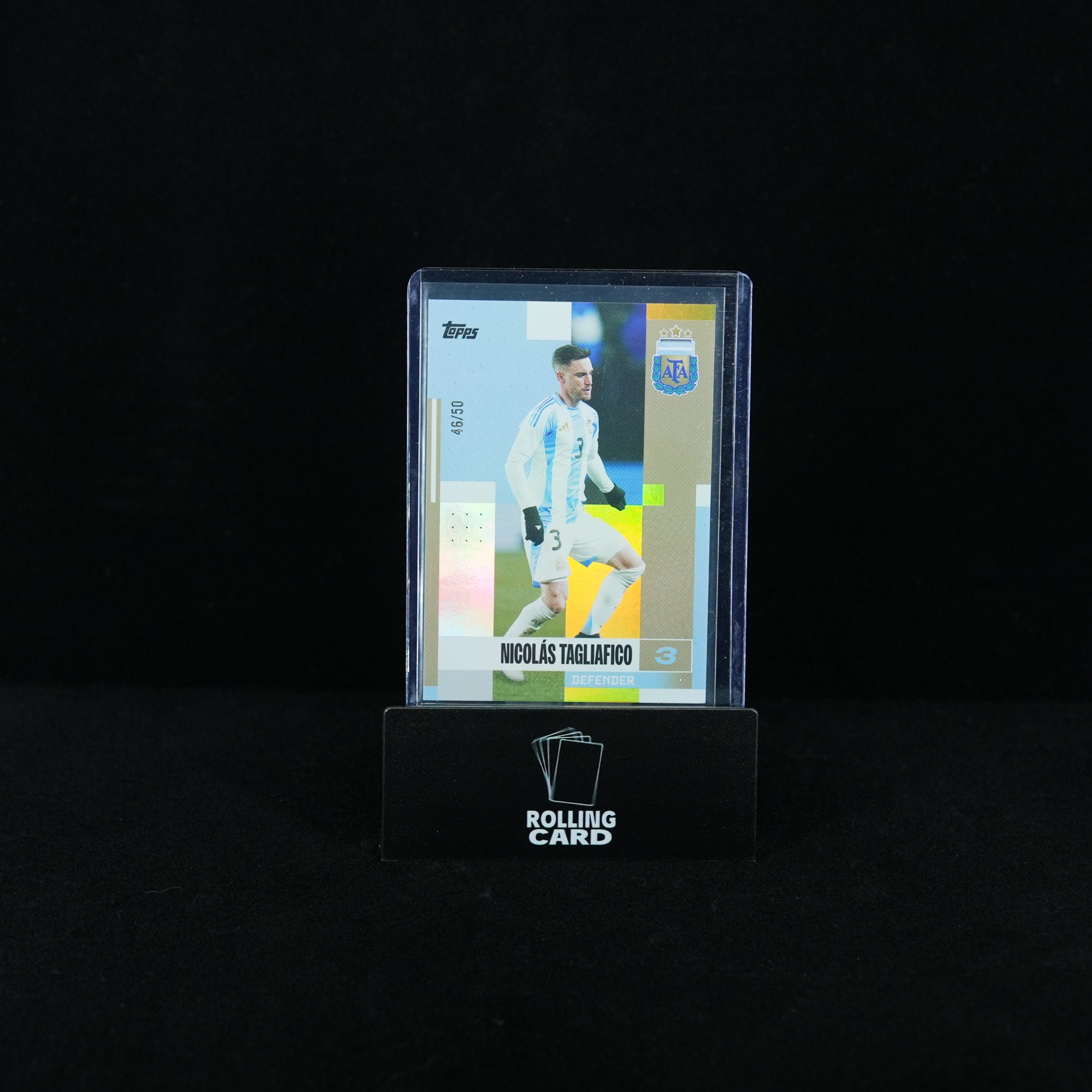 2024-25 Topps Argentina Team Set - Nicolás Tagliafico Refractor - 46/50